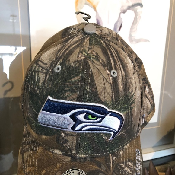 seahawks camo hat
